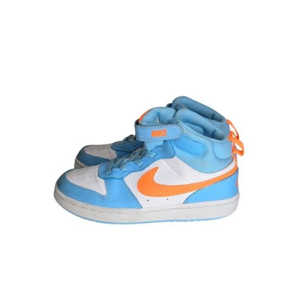 Nike Kids' Court Borough Mid 2 Sneakers Sz 2.5Y Basketball Athletic Tennis Shoes
